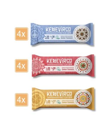 HenevirCo Protein Bar Mixed Pack (12)