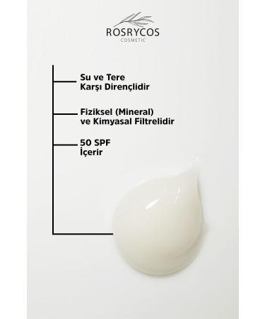 ROSRYCOS Sun Cream 50spf / Strong Moisturizing and High Protection - Buy Online on GoSupps.com