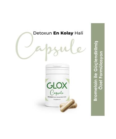 GLOX Tea Food Supplement Containing Bromelain and Collagen - Buy Online on GoSupps.com