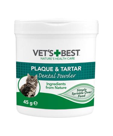 Vet's Best Cat Plaque and Tartar Oral Care Powder 45 gr