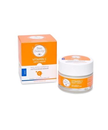Bee Beauty Vitamin C Night Cream Antioxidant Dark Spot Prevention 50 ml