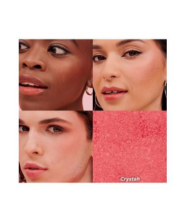 benefit cosmetics Crystah Wanderful World Travel Size Powder Blush Strawberry Pink Stariumcosmetics