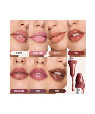 Huda Beauty Filling Gloss Haute Brilliance Sugar Baby Pinkestcosmetics - Buy Online on GoSupps.com