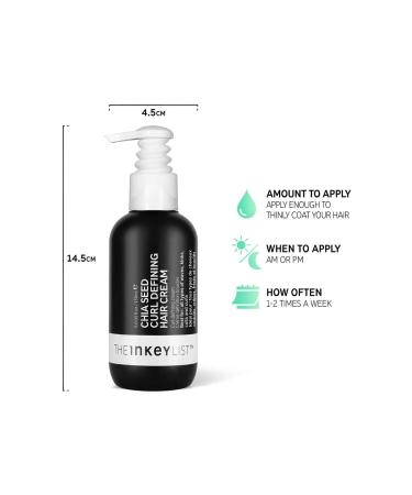 THE INKEY LIST - Curl Defining Cream - Chia Seed Curl Defining Hair Cream 150ml - Buy Online on GoSupps.com