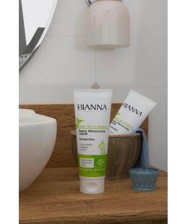 Bianna Moisturizing Green Tea and Bamboo Extract Moisturizing Cream 200ml - Buy Online on GoSupps.com