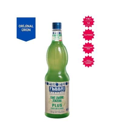 Fabbri Lime Lemon and Ginger Syrup (1304 ml)