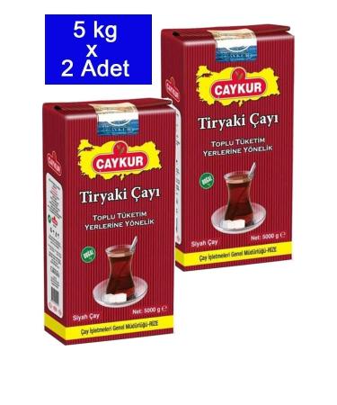 aykur Tiryaki Tea 5 Kg X 2 Pieces | 10 Kg Tiryaki Tea | 5000 Gr X 2 Pieces Tiryaki Tea