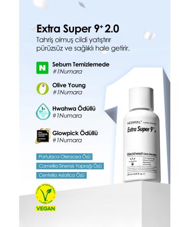 Medipeel Pore and Black White Spot Solution Medipeel Extra Super 9 Plus 250 ML - Buy Online on GoSupps.com