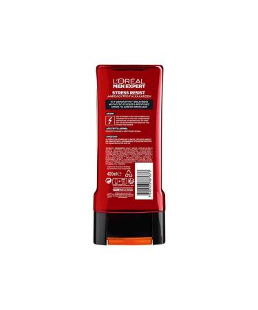 L'Oreal Paris Men Expert Instant Freshness Stress Resistant Shower Gel 400ml - Buy Online on GoSupps.com