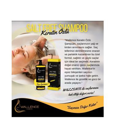wallence Deep Cleansing Salt-Free Shampoo 1000ml - Buy Online on GoSupps.com