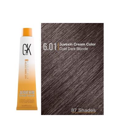 GK HAIR Juvexin Cream Color Gkhair Hair Dye 100 ml 6.01 Cool Dark Blonde - Buy Online on GoSupps.com