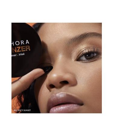 Sephora BRONZER SHIMMER - Iridescent bronzing powder 02 Spicy sunset (8 g) - Buy Online on GoSupps.com