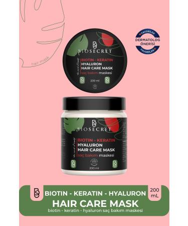 Biosecret Hair Care Mask Biotin-keratin-hyaluron Hair Care Mask 200ml Bio80