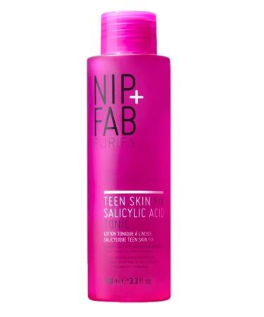 NIP+FAB Teen Skin Fix Salicylic Acid Toner 100 Ml (Does not contain chemicals that damage the skin)