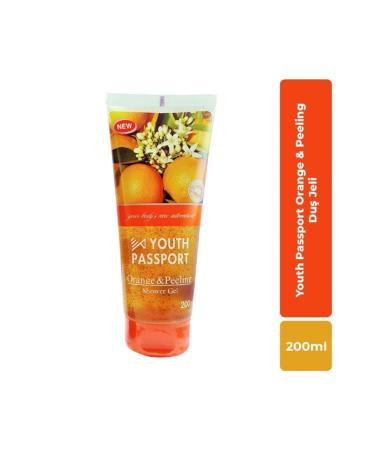 Youth Passport Orange & Peeling Shower Gel 200ml