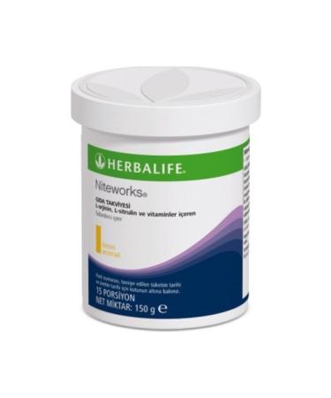 Herbalife Niteworks Lemon Flavored Food Supplement 150g