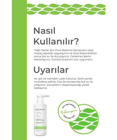 Insane Naturale Moisture Balancing Pure Balance Shampoo for Oily Hair 500 ml - Buy Online on GoSupps.com