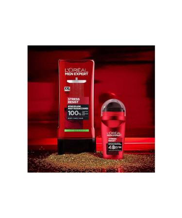 L'Oreal Paris Men Expert Instant Freshness Stress Resistant Shower Gel 400ml - Buy Online on GoSupps.com
