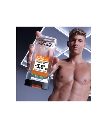 L'Oreal Paris Men Expert Hydra Energetic Extreme Sport Shower Gel Instant Freshness Sensation Shower Gel 400ml - Buy Online on GoSupps.com
