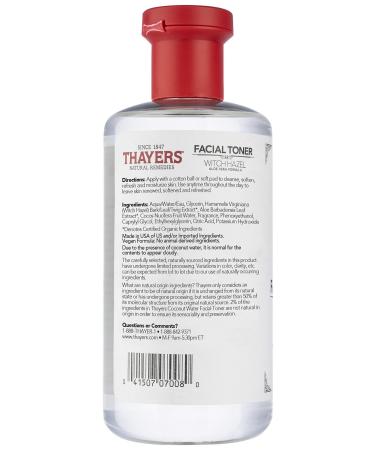 Thayers Witch Hazel Unscented Facial Toner 355ML - Buy Online on GoSupps.com
