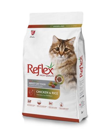Reflex Multi Color Chicken & Rice Cat Food 2 kg / 2 Pieces