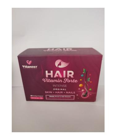 Vitamost Hair Vitamin Forte Intense 60 Soft Capsules