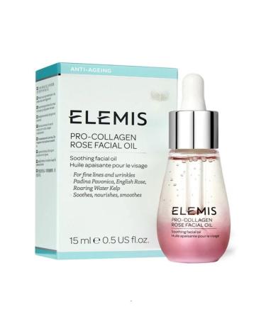 Elemis Pro-Collagen Rose Facial Oil Intensive Rose Moisturizing Oil Serum 15 ML