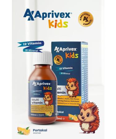 Aprivex KIDS MULTIVITAMIN SYRUP 150 ML