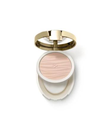 kiko milano GOLD REFLECTIONS SUMMERPROOF POWDER FOUNDATION SPF50 01 Ivory - Buy Online on GoSupps.com