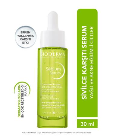 Bioderma Acne Acne Spot Prevention Anti-Aging Sebium Face Serum 30 ml