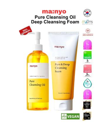 ma:nyo Manyo Factory Pure Cleansing oil.Foundation & Sunscreen & Pore Cleansing