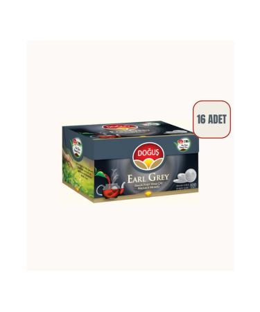 Dogus Earl Grey Teapot Tea Bag (100 Pieces) 16 PIECES
