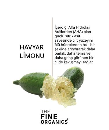 THE FINE ORGANICS Australian Caviar Lemon Extract Exfoliating Face and Body Scrub 100ml - Buy Online on GoSupps.com