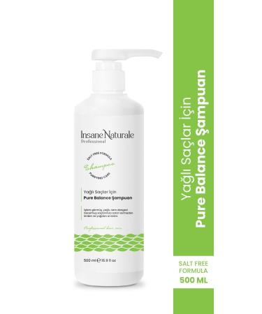 Insane Naturale Moisture Balancing Pure Balance Shampoo for Oily Hair 500 ml