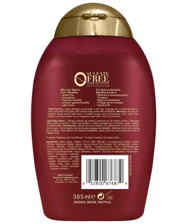 OGX Keratin Oil Anti-Frizz Shampoo 385ML - Buy Online on GoSupps.com