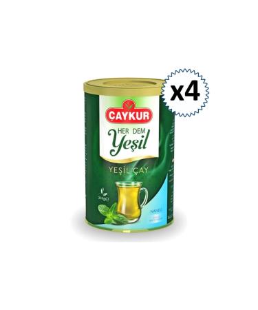 aykur Leaf Green Tea Mint Everdem 200 Gr 4 Pieces