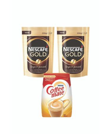 Nescafe Gold 200 gr 2 Pieces and Nestle Coffee Mate 500 gr 1 Piece Opportunity Package