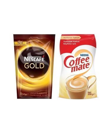 Nescafe Gold 200gr + Nestle Coffee Mate 200gr