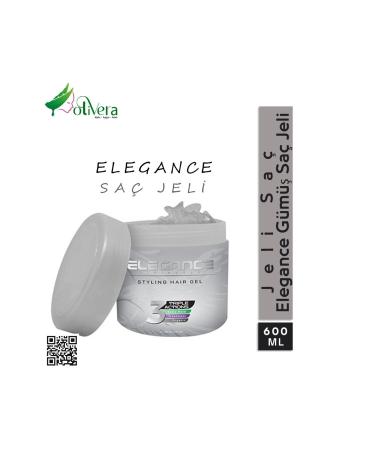 Elegance Silver Hair Gel Original 600ml