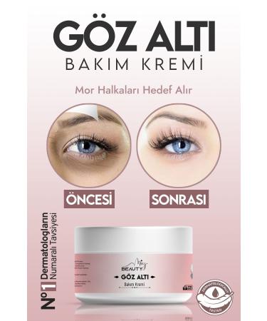 Miya Beauty Anti-Puffiness and Dark Circles Under Eyes Intensive Moisturizing Eye Cream 50 ml All Skin Types