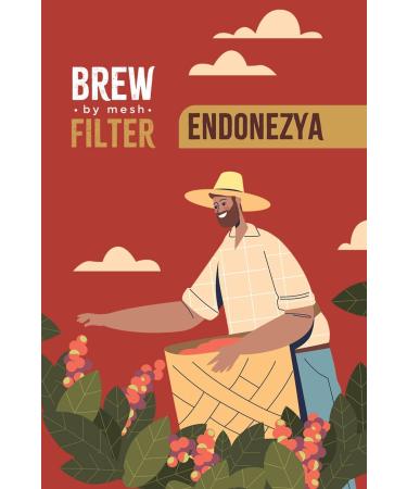 brewbymesh Indonesian Medium Roast Filter Coffee (Ground Medium Roast Filter Coffee) 250gr. - Buy Online on GoSupps.com