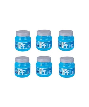 Fonex Hair Gel Hard Blue 150 Ml X 6 Pieces