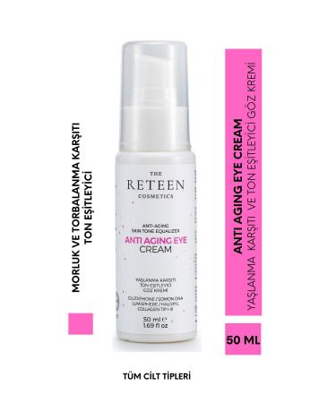 The RETEEN Cosmetics Anti-Aging Dark Circles and Bags Tone Equalizer Lumisphere Glutathione Collagen Eye Cream 50 ML