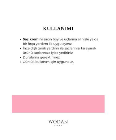 Wodan Care Cremask Leave-In Bond Repairing Hair Care Cream 500 ml - Buy Online on GoSupps.com