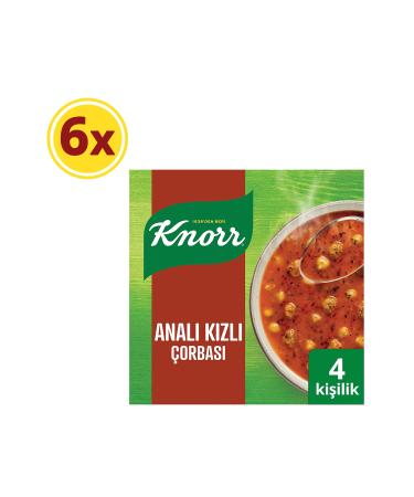 Knorr Ready Soup Mother Daughter Soup for 4 People 70 G X6