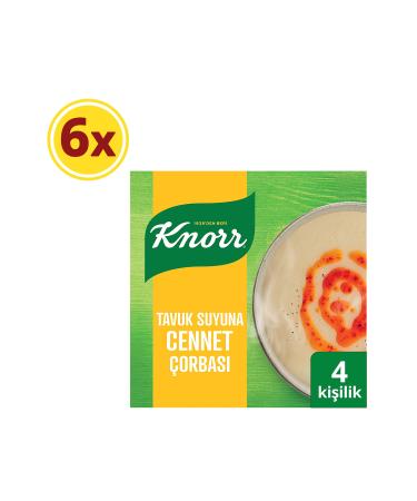 Knorr Instant Soup Paradise Soup for 4 People 76 G X6
