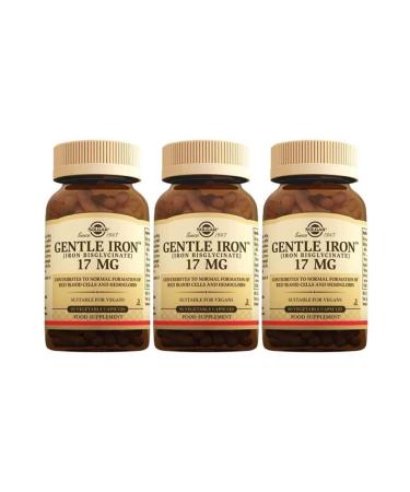 Solgar Gentle Iron 17 Mg 90 Capsules 3 Pieces
