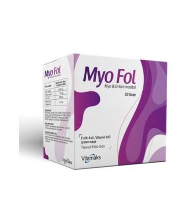 vitamaks Myo Fol Myo D-kiro Inositol 30 Sachet