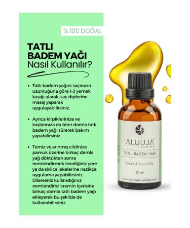 Zeynep B y kbay Sweet Almond Oil 50 Ml - Buy Online on GoSupps.com