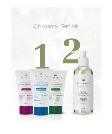 Jeuvenile Oil-Based Cleanser Makeup Remover Oil - Purifying Balancing (Hyaluronic Acid Aloe Vera) - Buy Online on GoSupps.com